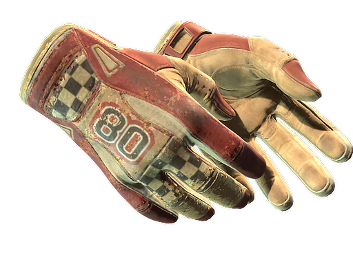 ★ Sport Gloves | Red Racer (Battle-Scarred)