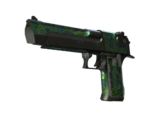 Desert Eagle | Emerald Jörmungandr (Battle-Scarred)