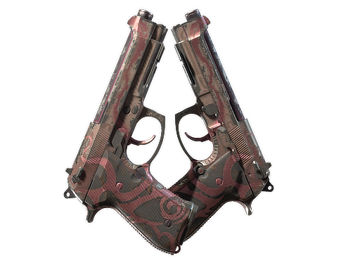Dual Berettas | Mystic Conjunction (Battle-Scarred)