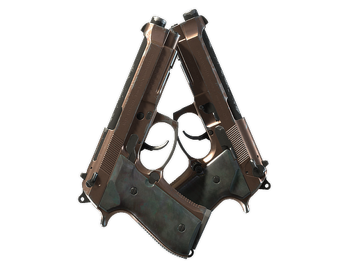 Dual Berettas | Rose Nacre (Field-Tested)