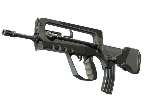 FAMAS | Corp Defense (Battle-Scarred)