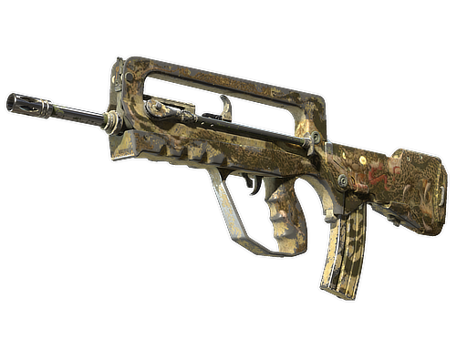 FAMAS | Snake Song (Battle-Scarred)