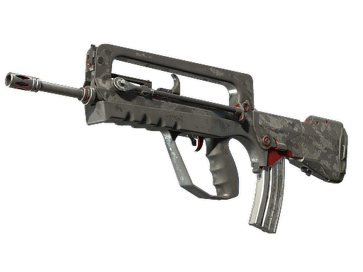 FAMAS | Grey Ghost (Battle-Scarred)