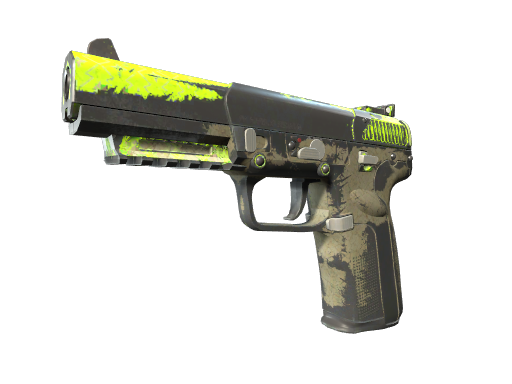 Five-SeveN | Neon Kimono (Battle-Scarred)