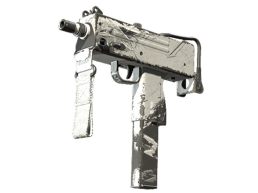 MAC-10 | Snow Splash (Well-Worn)