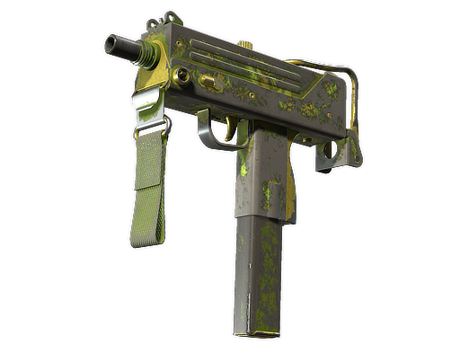 MAC-10 | Acid Hex (Battle-Scarred)