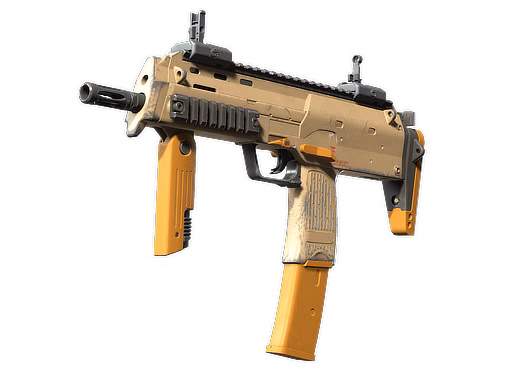 MP7 | Short Ochre (Well-Worn)