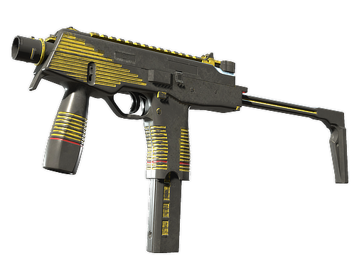 MP9 | Bee-Tron (Battle-Scarred)