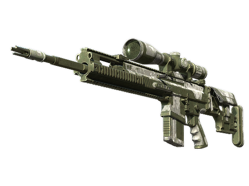 SCAR-20 | Arctic Camo Panels (Battle-Scarred)