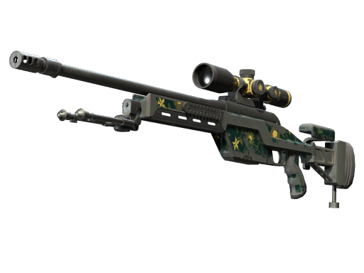 SSG 08 | Sea Calico (Battle-Scarred)