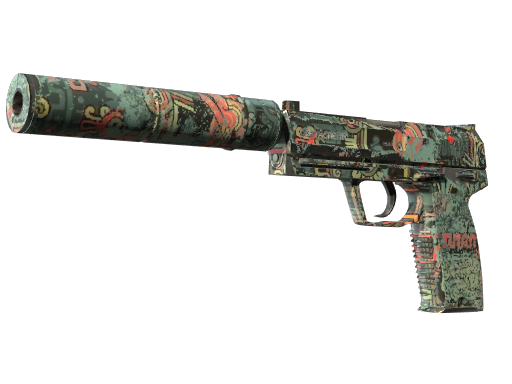 USP-S | Ancient Visions (Well-Worn)